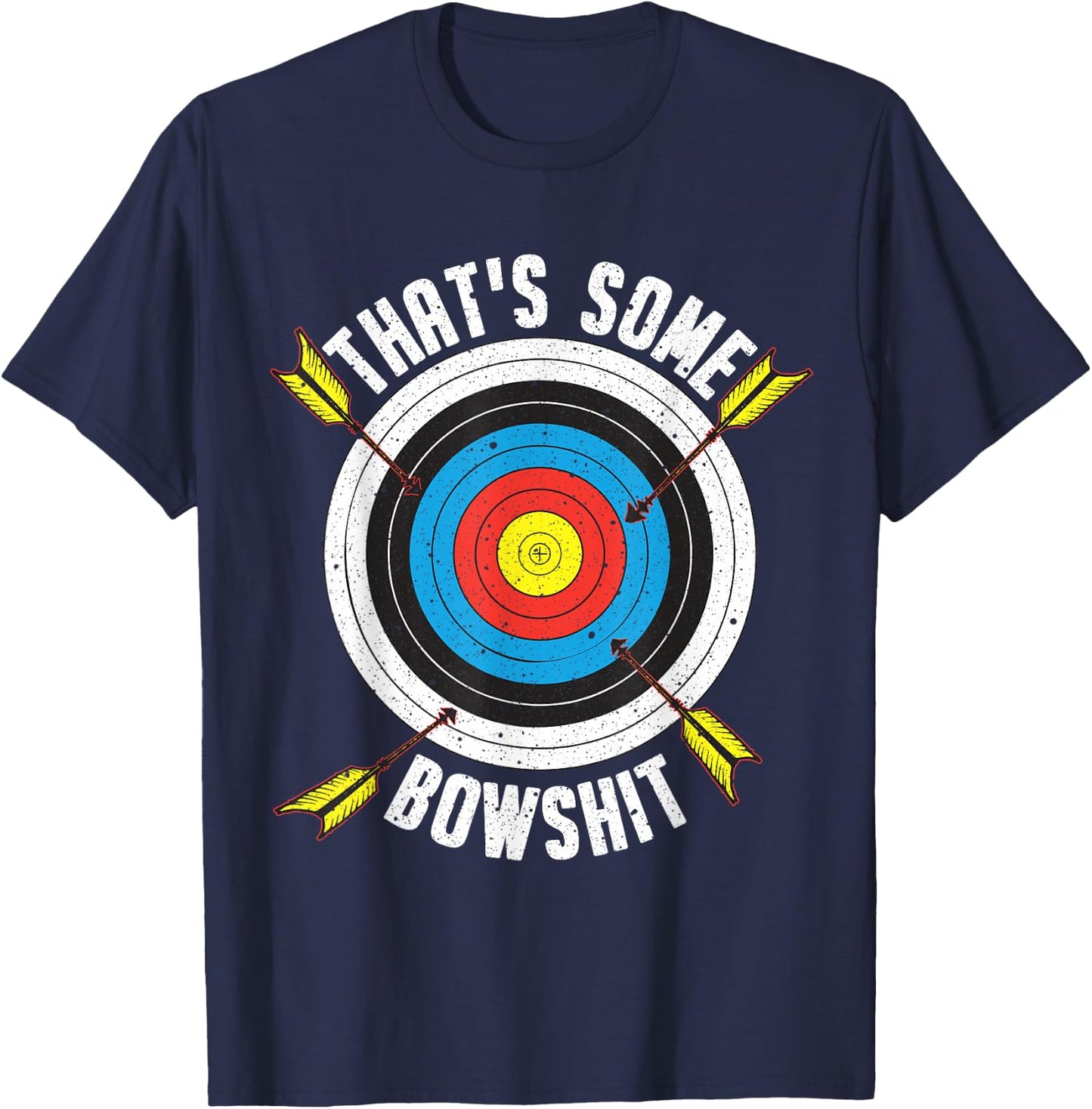 Funny Archery Design For Kids Men Women Archery Bow Archer T-Shirt - T-Shirt | Navy