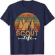 Scout Life Funny Scout Leader Scouting Camping T-Shirt - T-Shirt | Navy