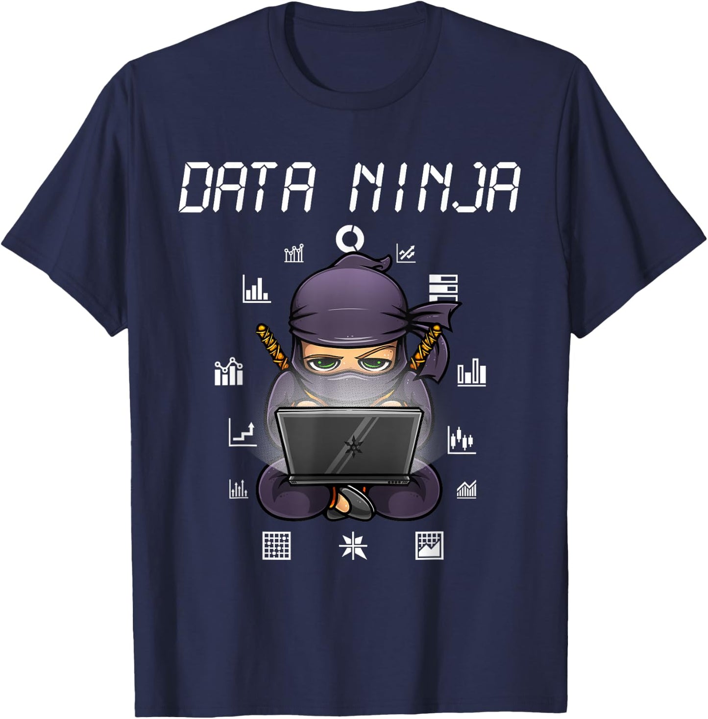 Funny Data Analyst Software Engineering Scientist T-Shirt - T-Shirt | Navy