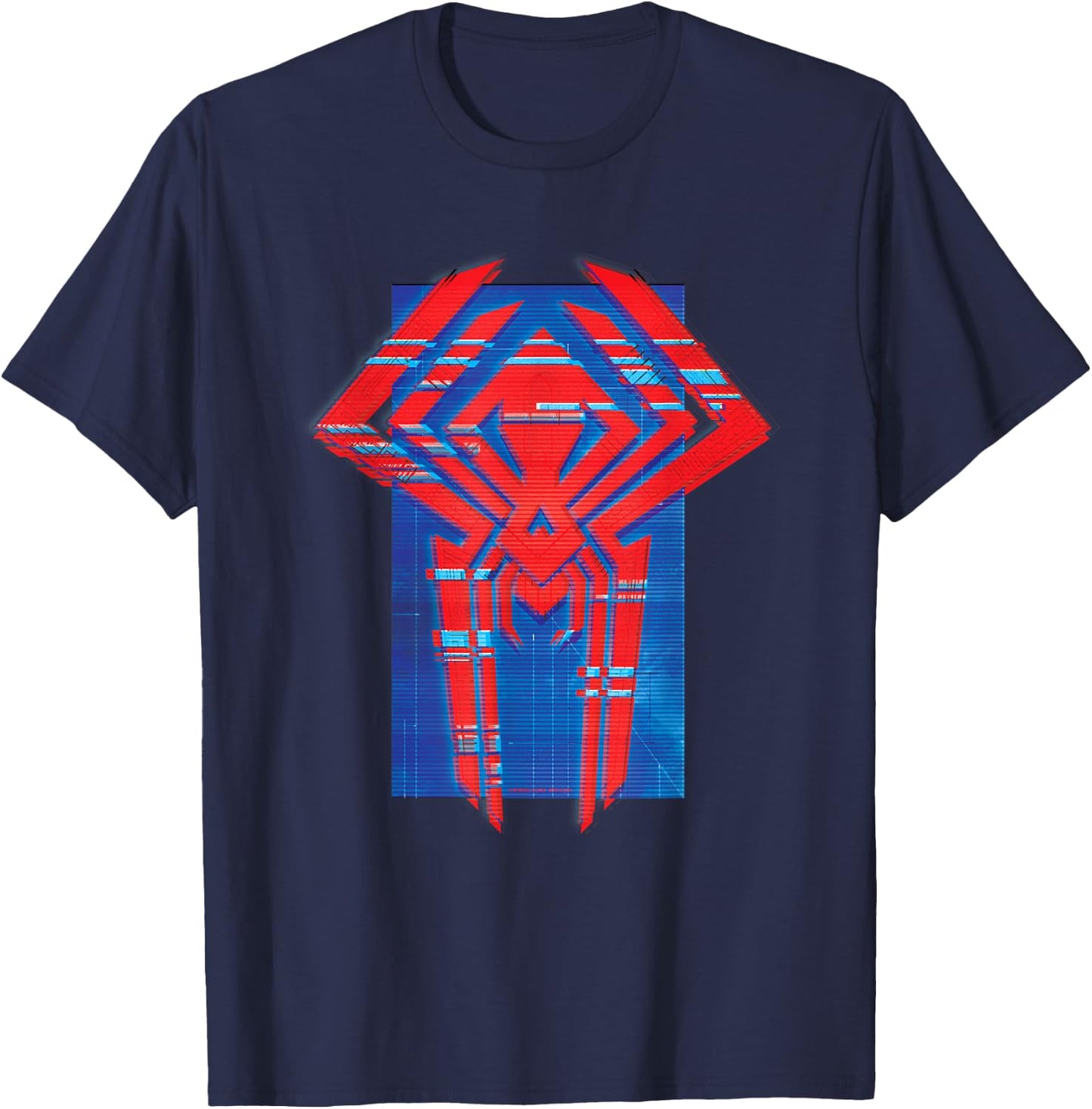 Marvel Spider-Man: Across The Spider-Verse 2099 Icon Icon T-Shirt - T-Shirt | Navy