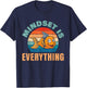 Everything Is Mindset Motivational Inspiration Shark Fin T-Shirt - T-Shirt | Navy