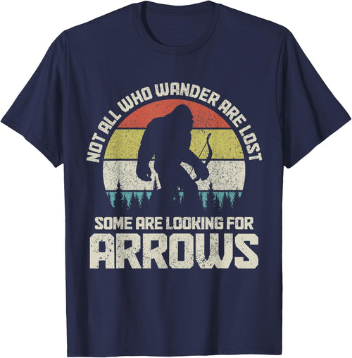 Archery Looking For Arrows Funny Bow Hunting Bigfoot Archer