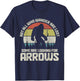 Archery Looking For Arrows Funny Bow Hunting Bigfoot Archer T-Shirt - T-Shirt | Navy
