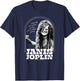 Janis Joplin - Let Yourself Go Be More T-Shirt - T-Shirt | Navy