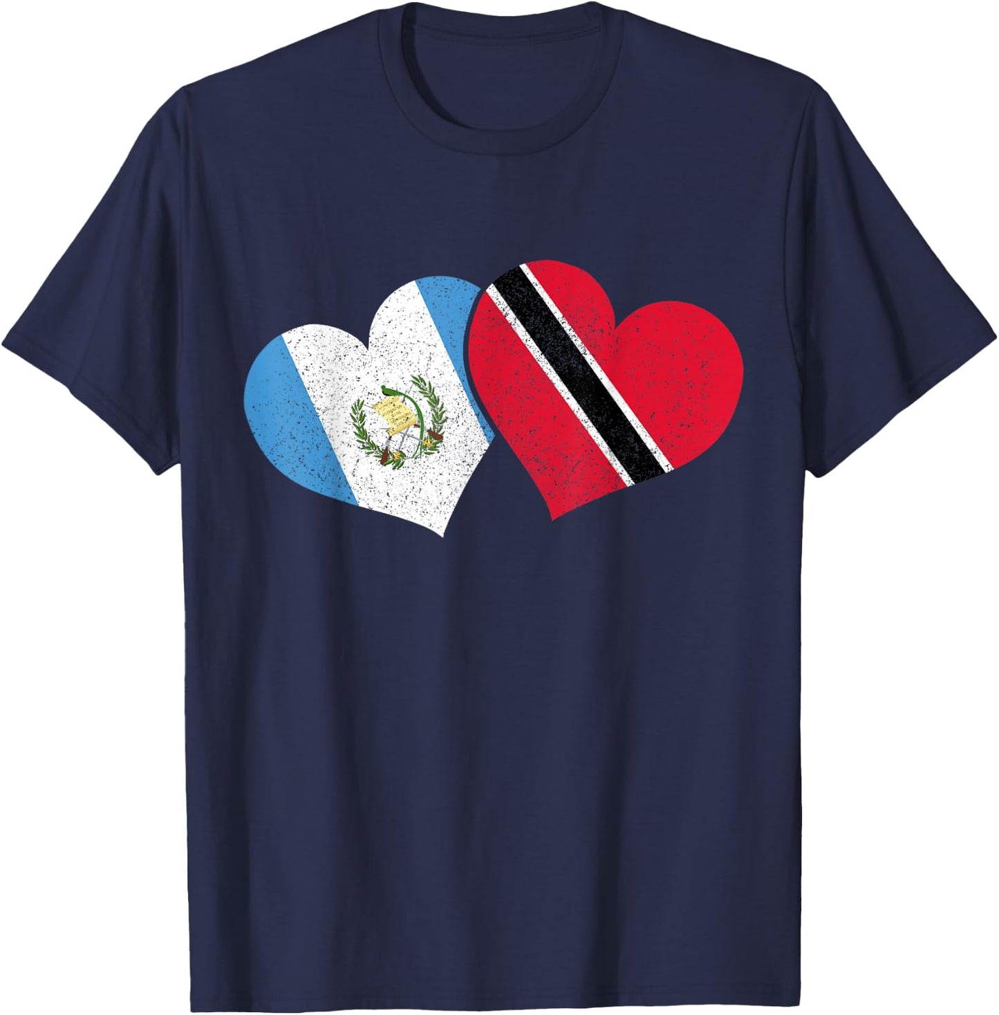 Guatemala Trinidad & Tobago Guatemalan Flag Pride T-Shirt - T-Shirt | Navy