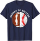 Granny Of Ballers Funny Football Baseball Grandma Granny T-Shirt - T-Shirt | Navy