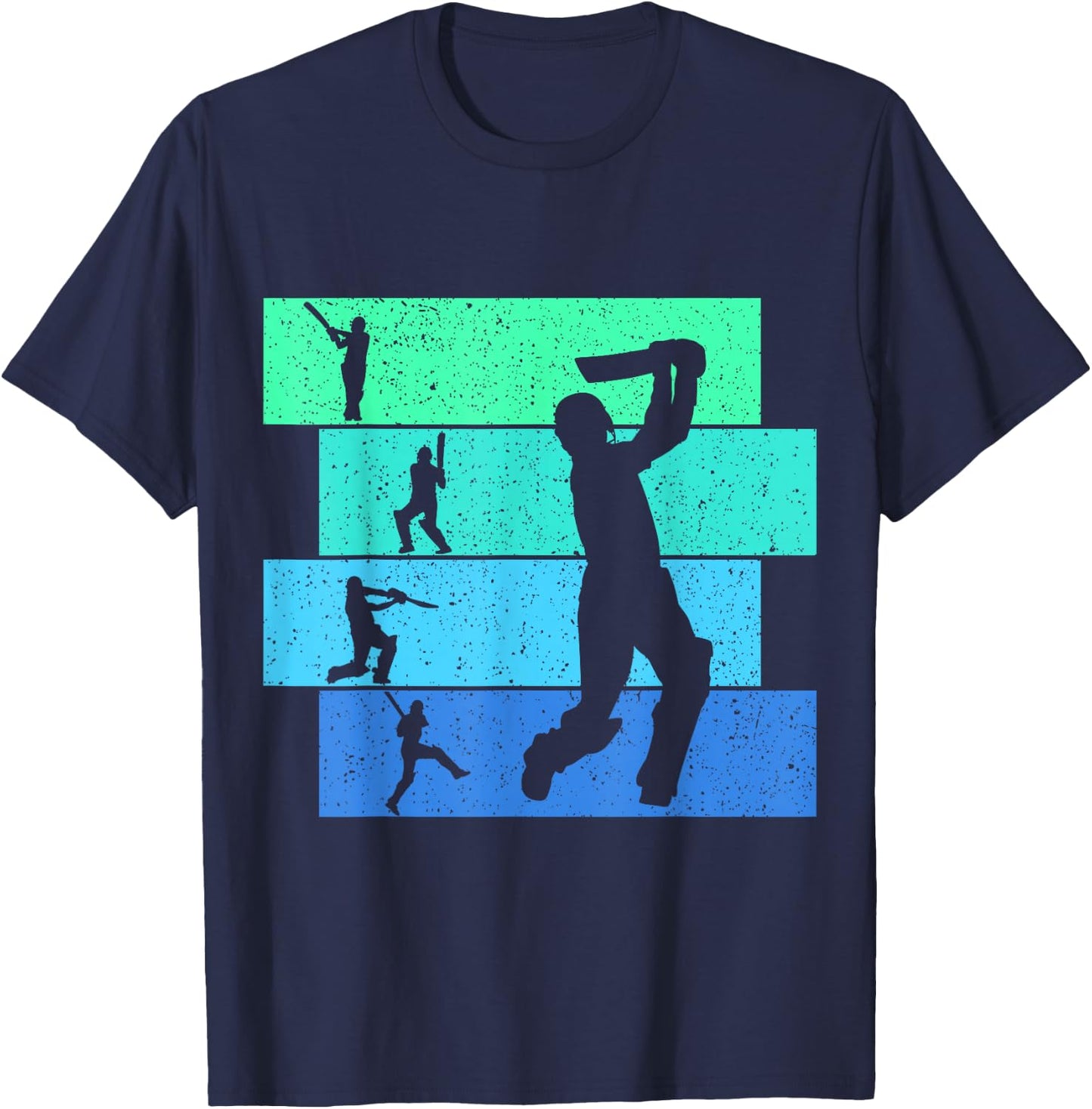 Cricket Boys Kids Men Youth T-Shirt - T-Shirt | Navy