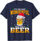 It's The Most Wonderful Christmas Time For A Beer Lovers T-Shirt - T-Shirt | Navy