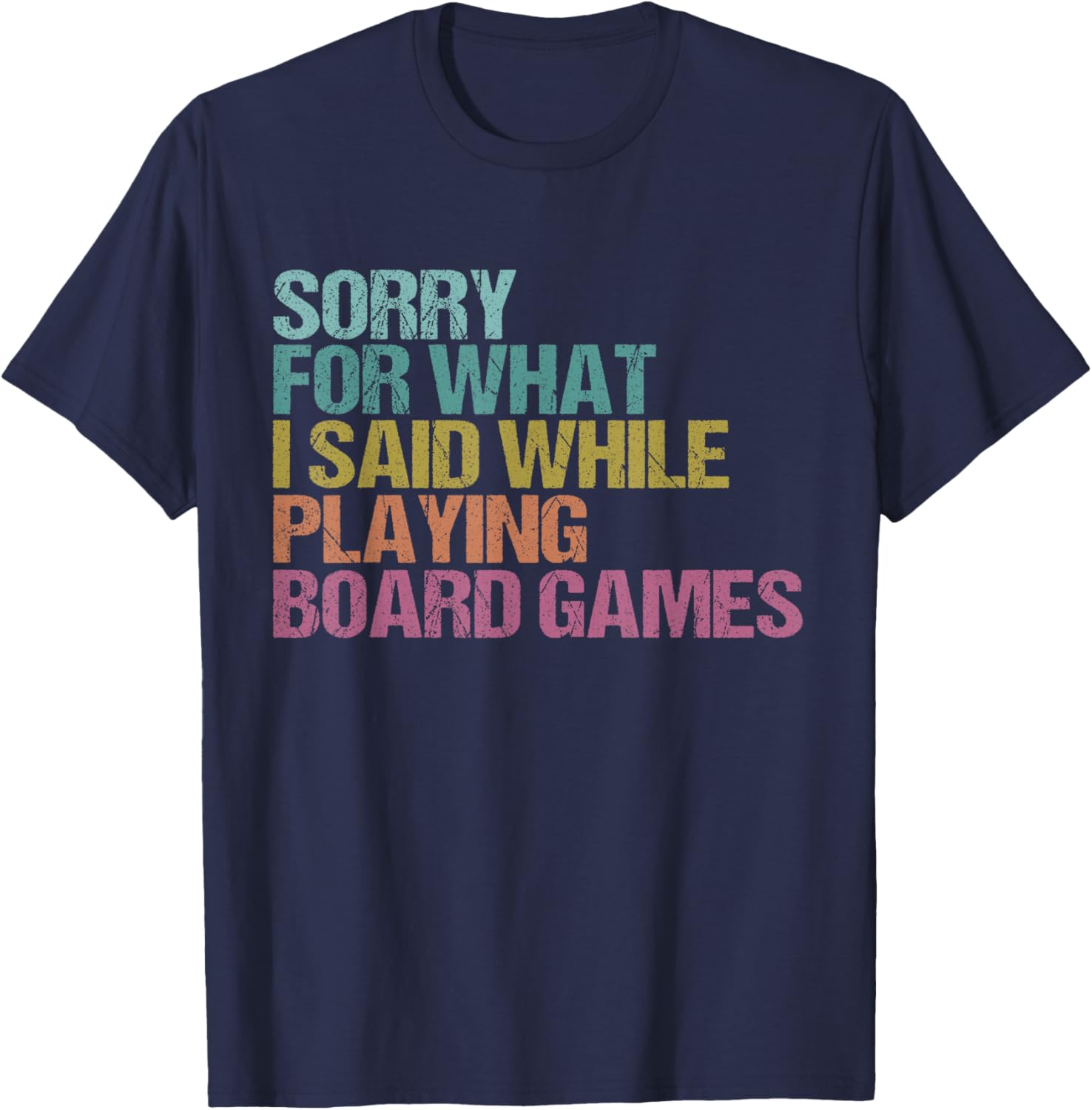Funny Board Game Quote Board Gamer Player Gift Men Women Kid T-Shirt - T-Shirt | Navy