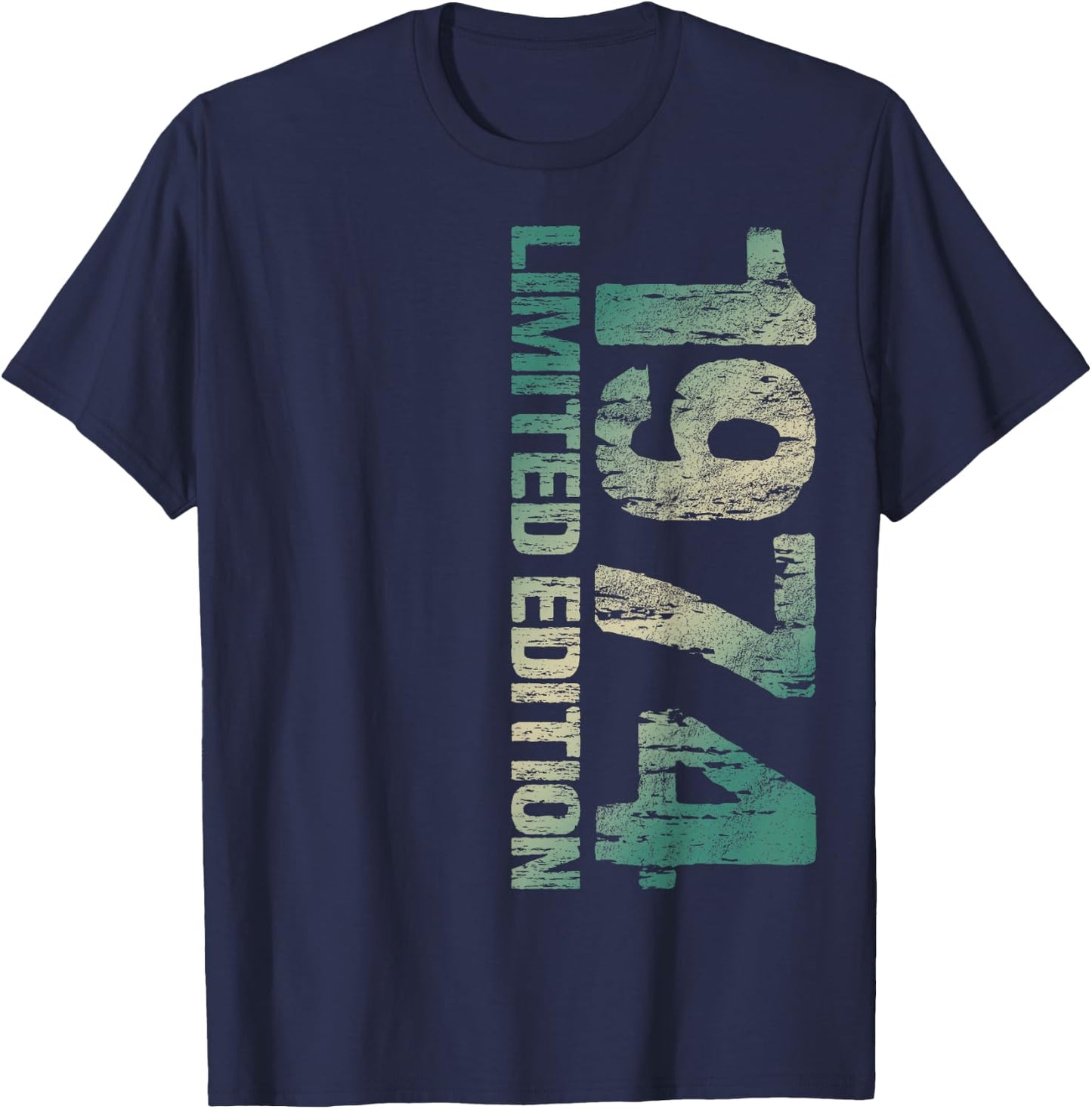 Age 51 Limited Edition 51th Birthday 1974 T-Shirt - T-Shirt | Navy