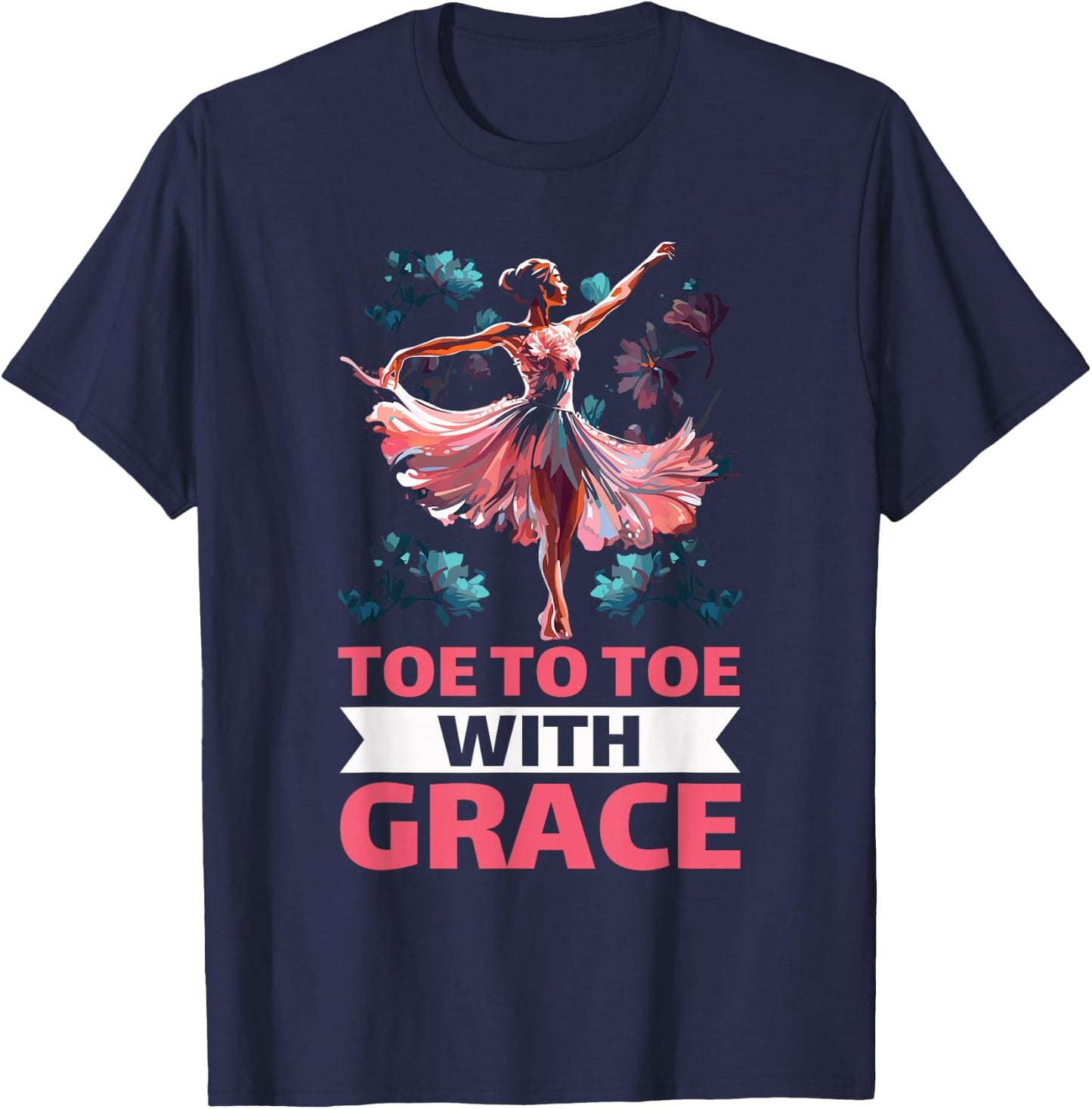 Ballet Teacher Dance Sport Ballerina Ballet Dancer T-Shirt - T-Shirt | Navy