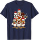 My Little Horror Crew - Halloween Chicken Horror Movie T-Shirt - T-Shirt | Navy