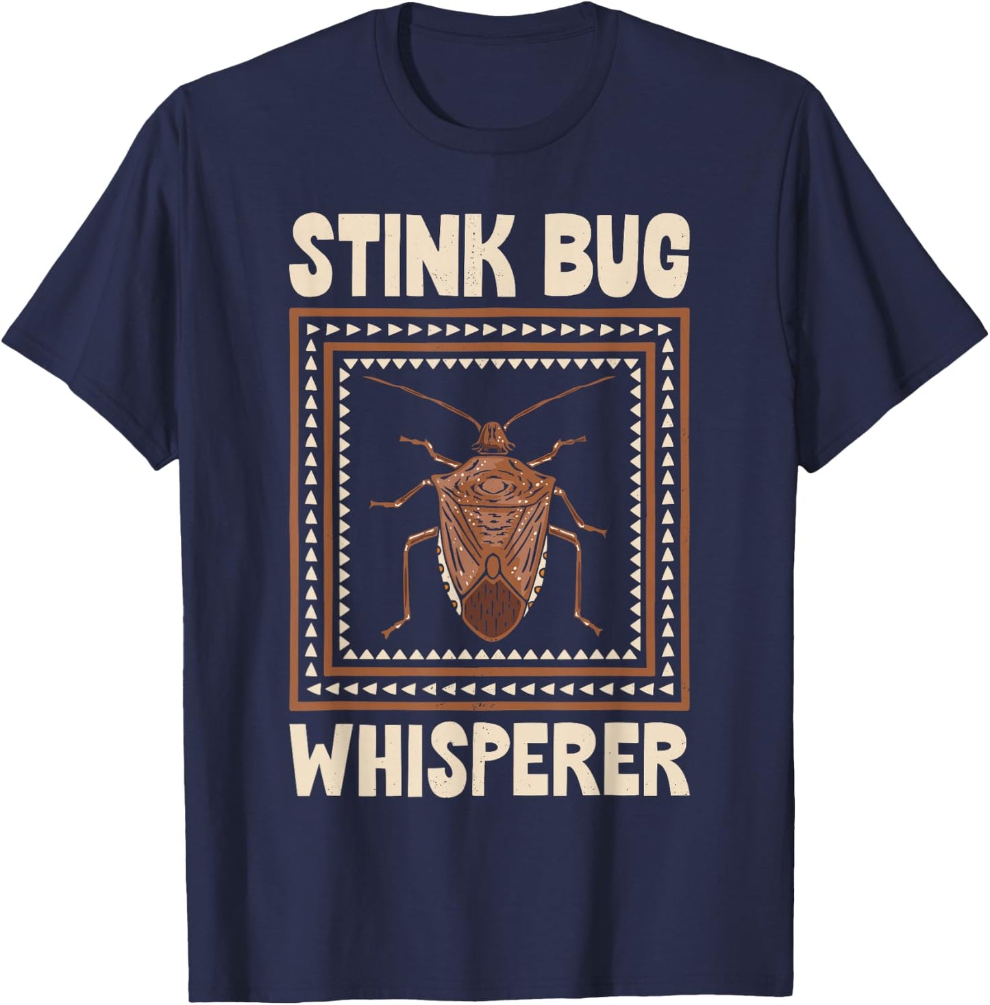 Stink Bug Whisperer Insect Collector Entomologist Boys Funny T-Shirt - T-Shirt | Navy
