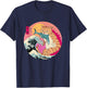Catzilla Vintage Cute Cat Art Japanese Cat Lover for Girls T-Shirt - T-Shirt | Navy
