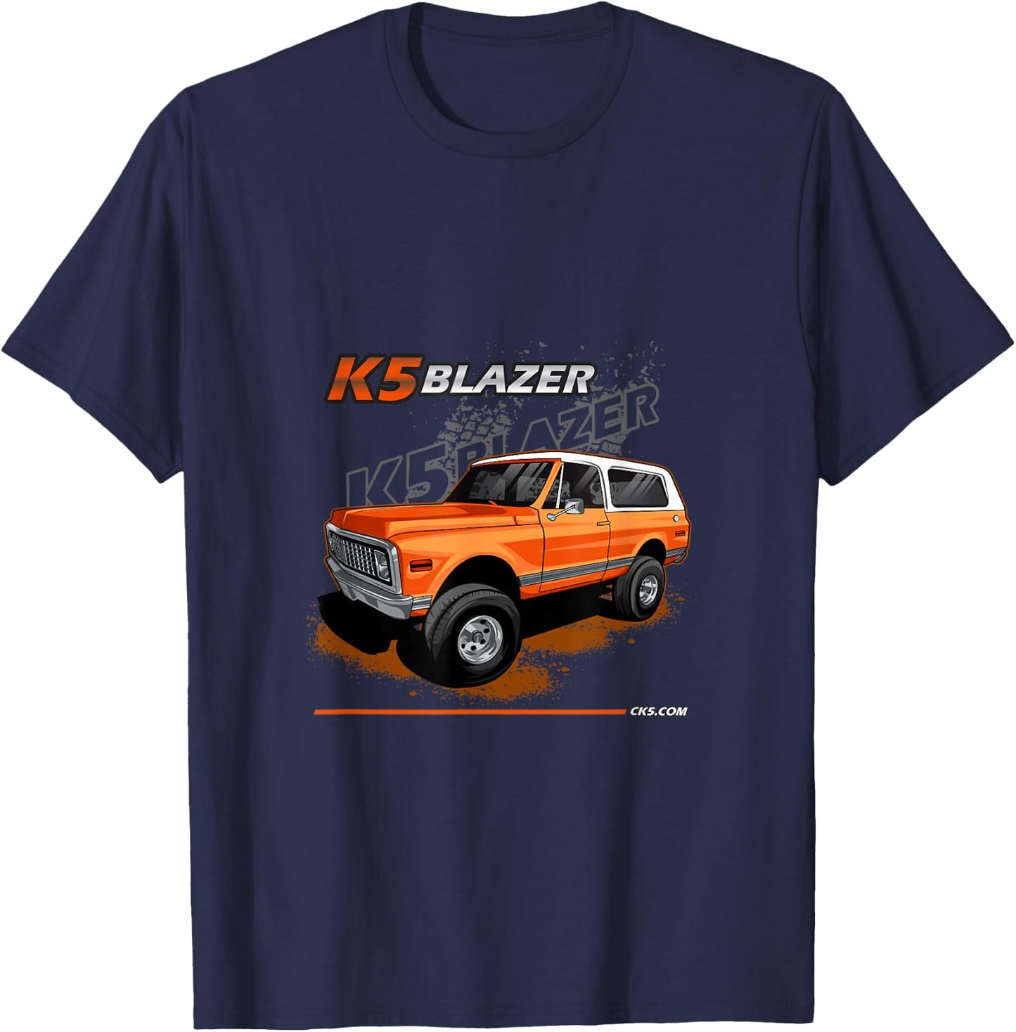 1971-1972 K5 Blazer 4x4 T-Shirt - T-Shirt | Navy