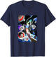 Hunter X Hunter Characters and Coin T-Shirt - T-Shirt | Navy