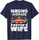 Nacho Average Pastor's Wife Preacher Religious Cinco de Mayo T-Shirt - T-Shirt | Navy