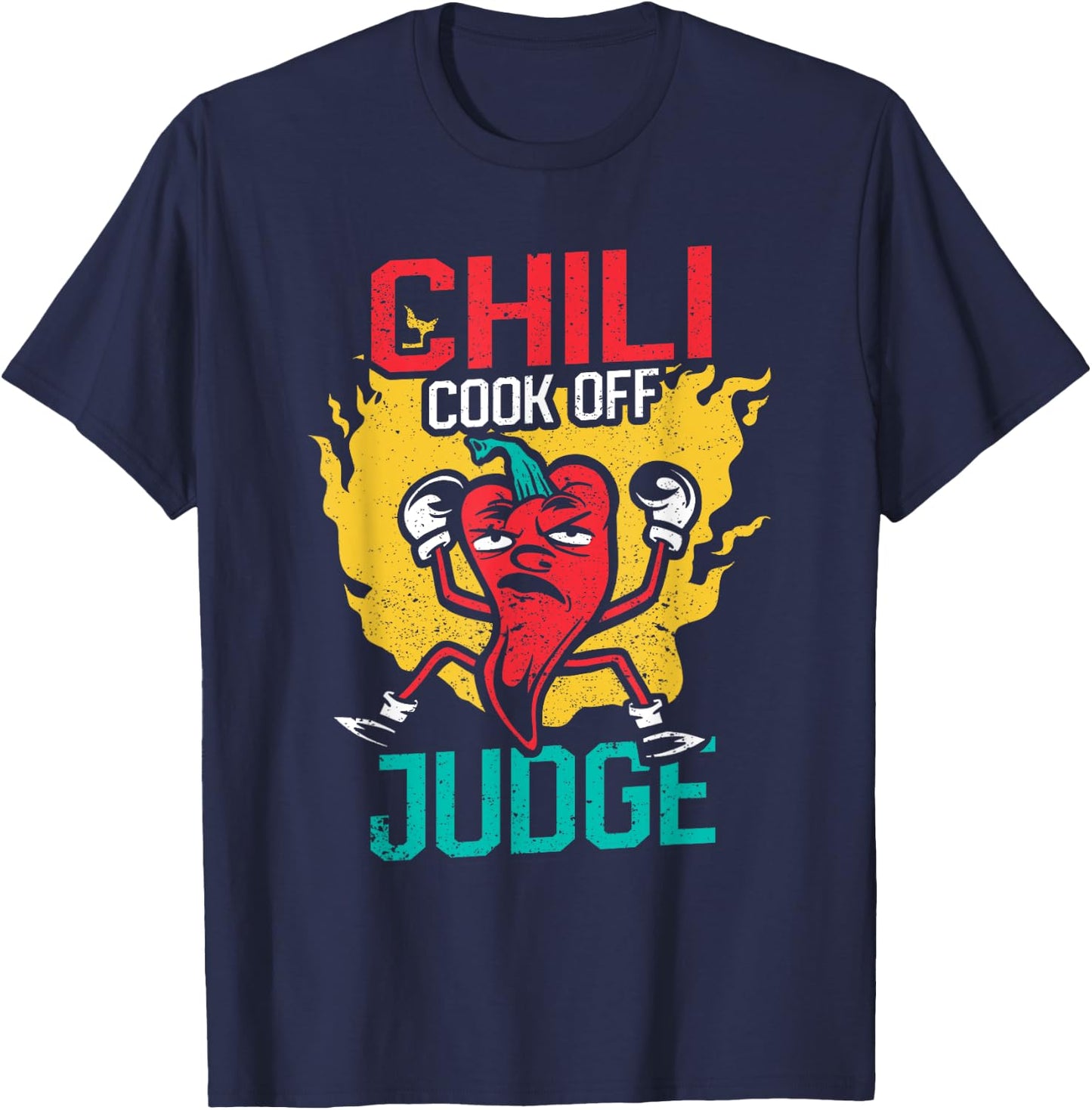 Chili Cook Off Judge Funny Mexican BCC Mexico Cooking Chef T-Shirt - T-Shirt | Navy