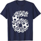 Kids Graphic Soccer 6Th Birthday Boys 6 Years T-Shirt - T-Shirt | Navy