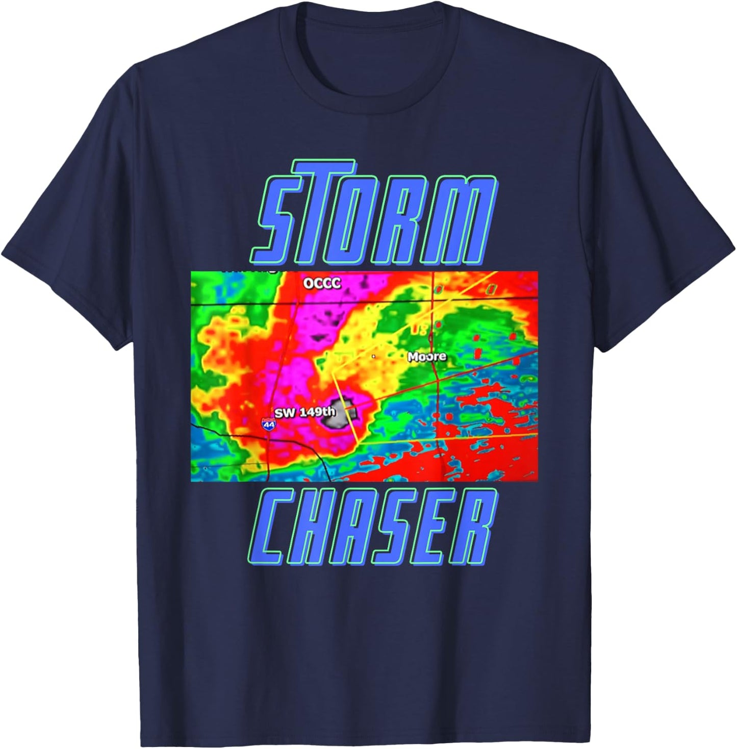 Storm Chaser T-Shirt - T-Shirt | Navy