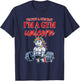 I'm Not a Gym Rat I'm a Gym Unicorn T-Shirt - T-Shirt | Navy