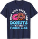 Swim Like There Are Donuts At The Finish Line T-Shirt - T-Shirt | Navy