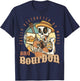 Easily Distracted By Music And Bourbon Funny Bourbon T-Shirt - T-Shirt | Navy