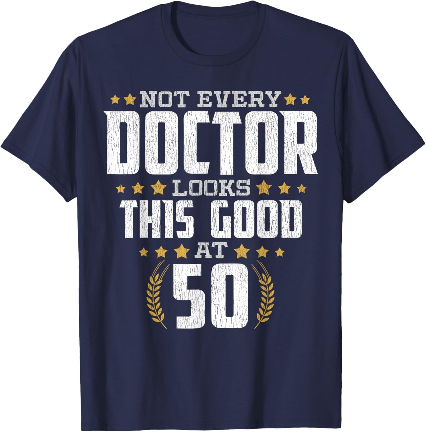 Doctor 50th Birthday T-Shirt - T-Shirt | Navy