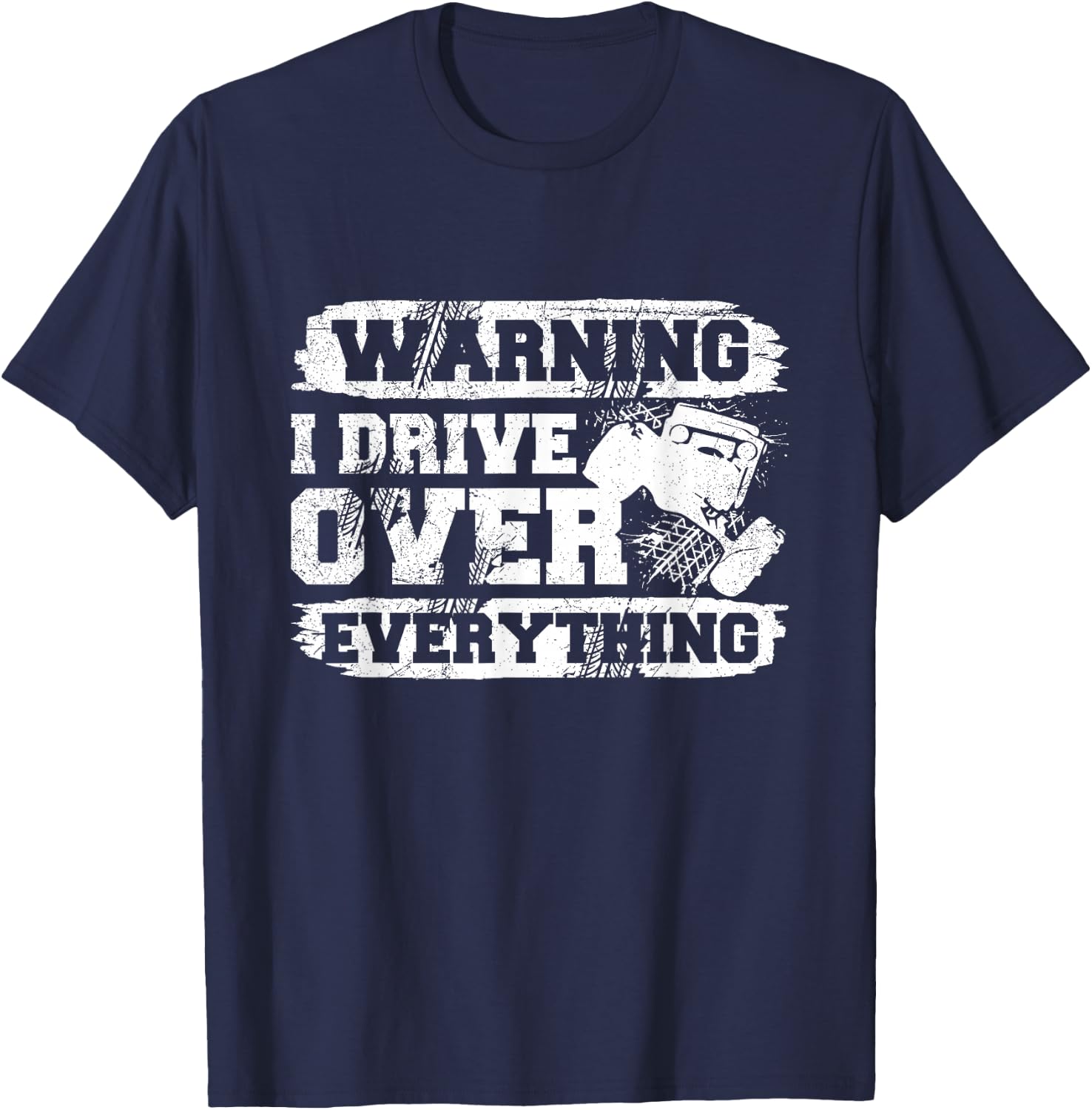 Rock Crawling 4 Wheeler Design for a Rock Crawler Expert T-Shirt - T-Shirt | Navy