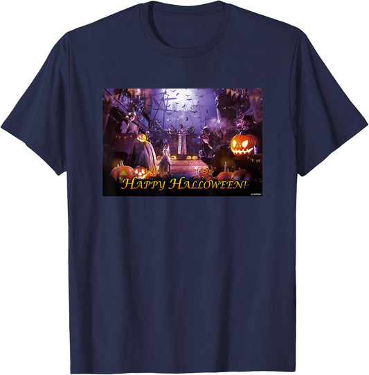 Resident Evil Village Halloween T-Shirt - T-Shirt | Navy