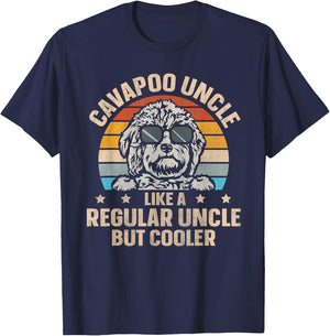 Dog Owner Cavapoo Quote for a Cavapoo Uncle Men T-Shirt - T-Shirt | Navy