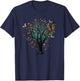Butterfly Tree funny butterfly T-Shirt - T-Shirt | Navy