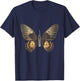 Bullet With Butterfly Wings T-Shirt - T-Shirt | Navy