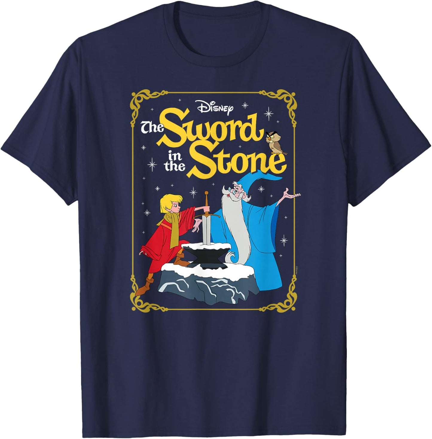 The Sword and Stone - Sword in The Stone T-Shirt - T-Shirt | Navy