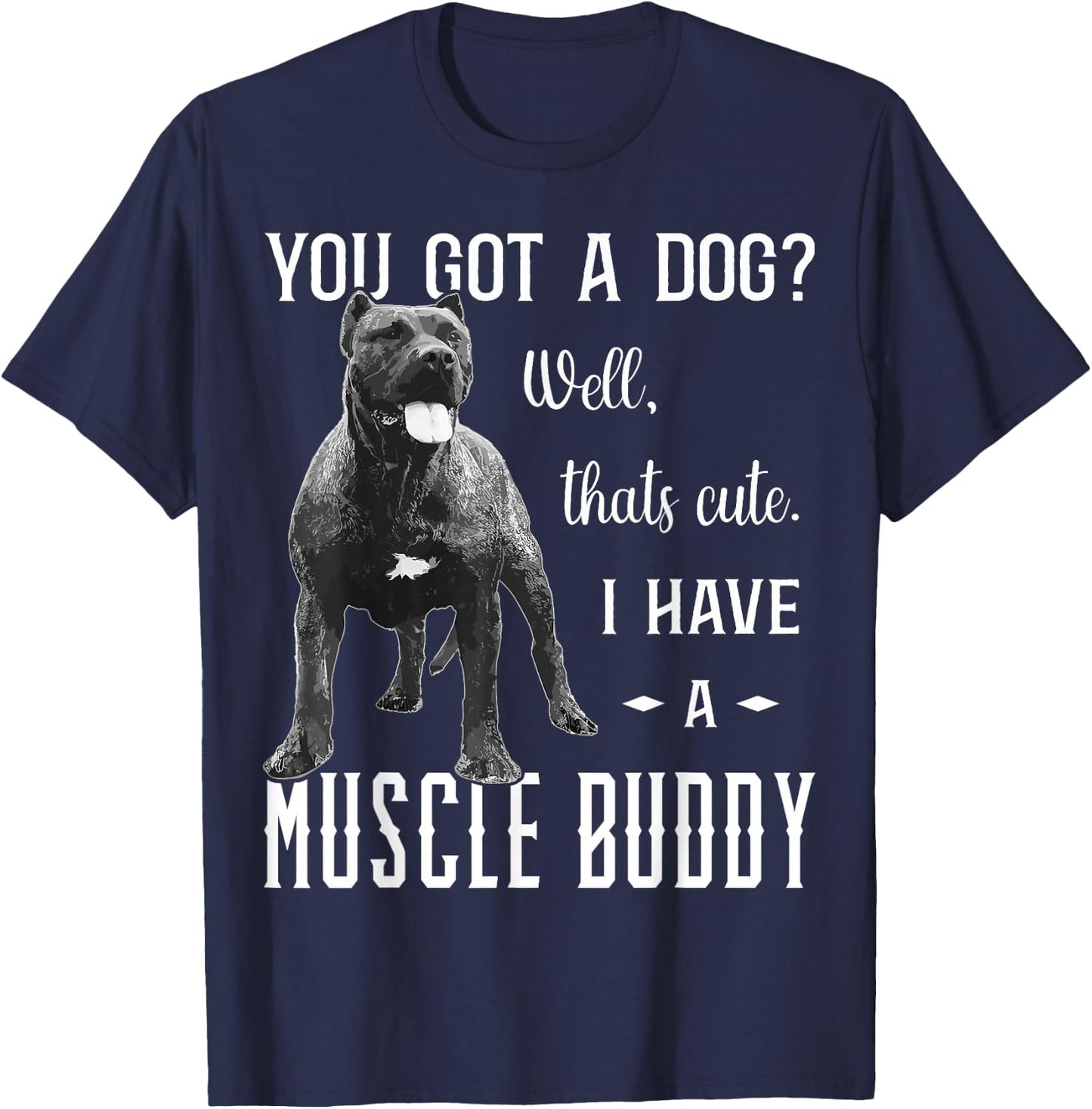 Perro De Presa Canario Collar Clothes Accessories Canary Dog T-Shirt - T-Shirt | Navy