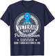 I’m a Veteran and a Prostate Cancer Awareness T-Shirt - T-Shirt | Navy