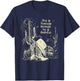 She Is Fearless Because He Is Faithful Boot Cowgirl T-Shirt - T-Shirt | Navy