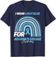 Addison's disease Awareness Month Light Blue Ribbon Rainbow T-Shirt - T-Shirt | Navy