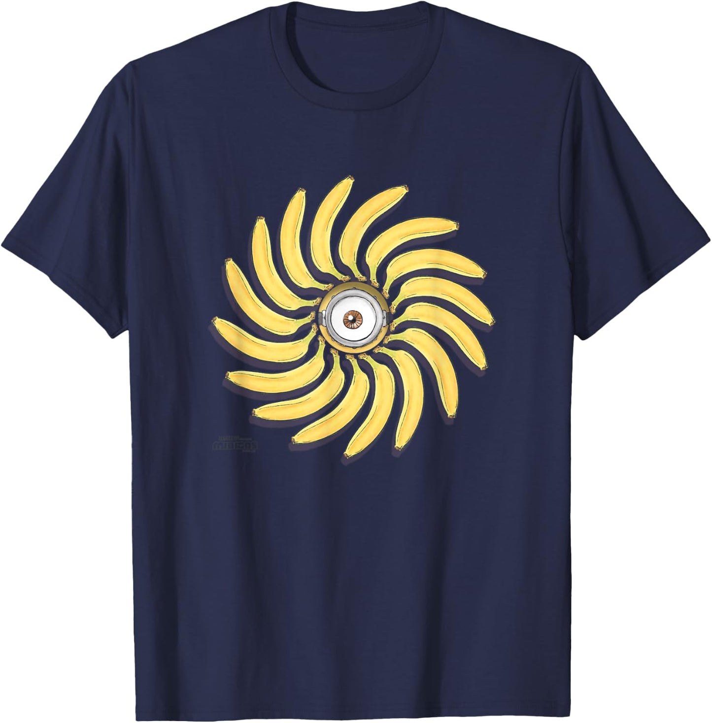Minions Banana Big Face Halloween costume T-Shirt - T-Shirt | Navy