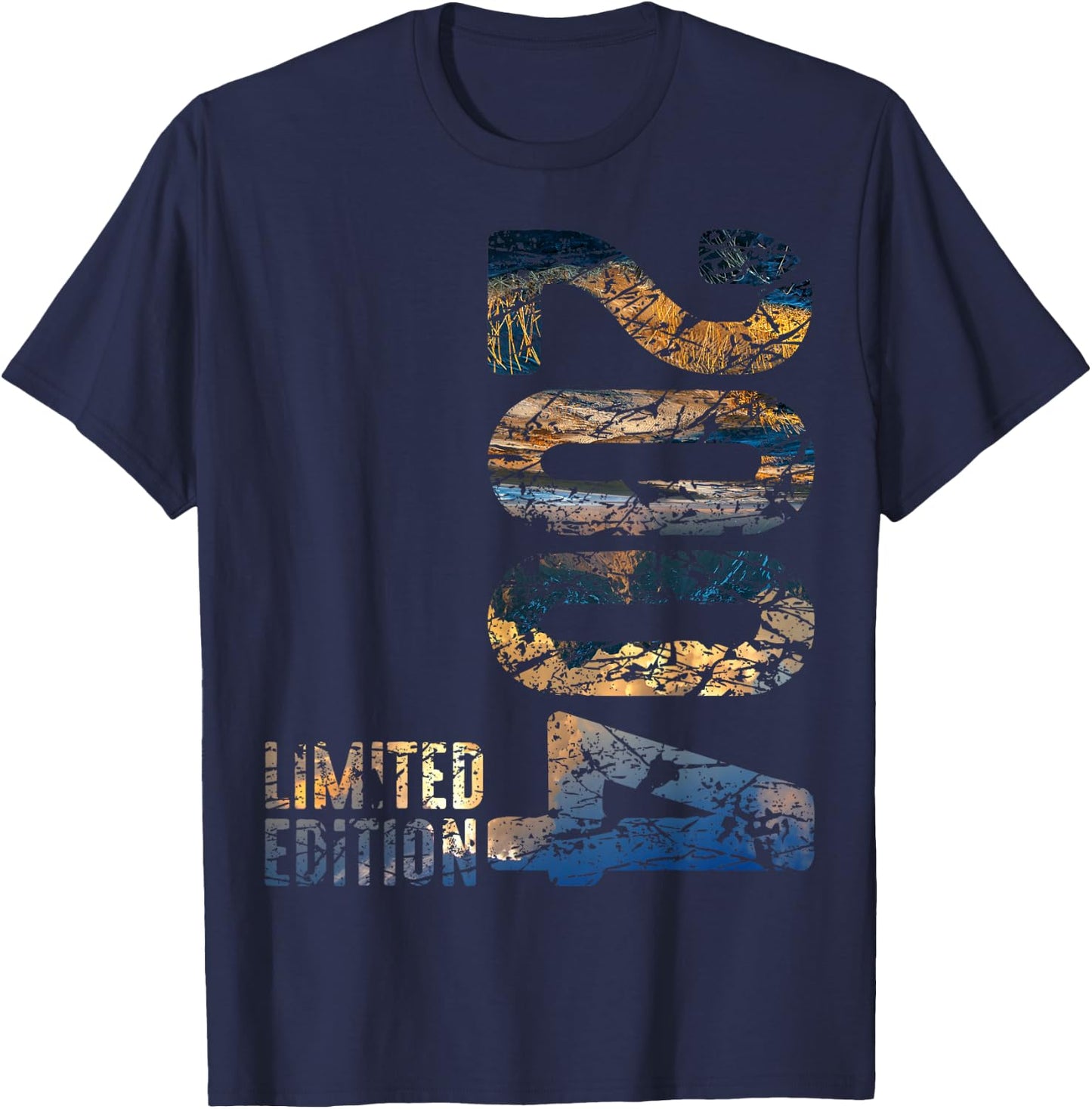 21st Birthday Man Woman 21 Years 2004 Decorative Funny Gift T-Shirt - T-Shirt | Navy