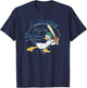 Disney Donald Duck Baseball Swinging for the Fences Sports T-Shirt - T-Shirt | Navy
