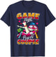 Couples Game Night Matching Outfit | Game Night Power Couple T-Shirt - T-Shirt | Navy