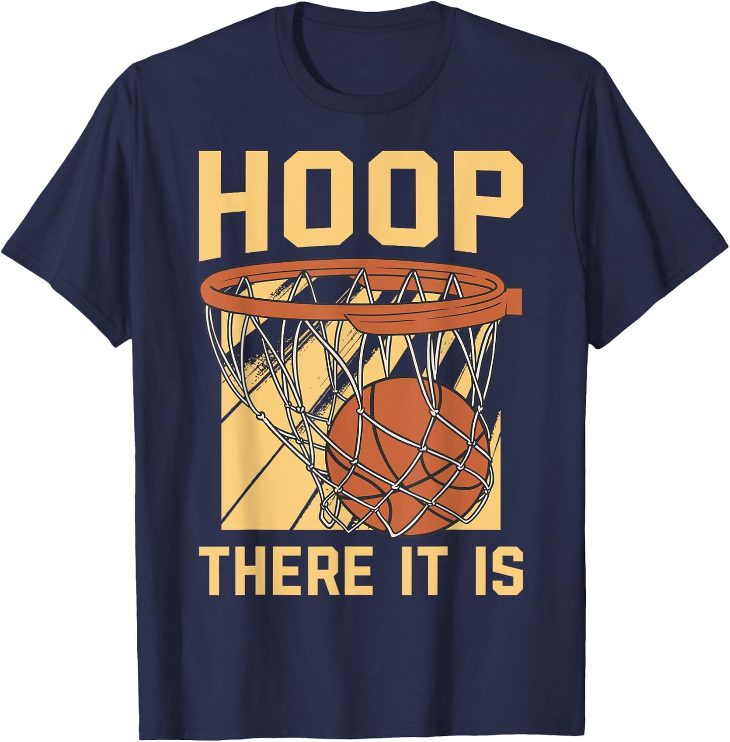 Hoop There It Is T-Shirt - T-Shirt | Navy