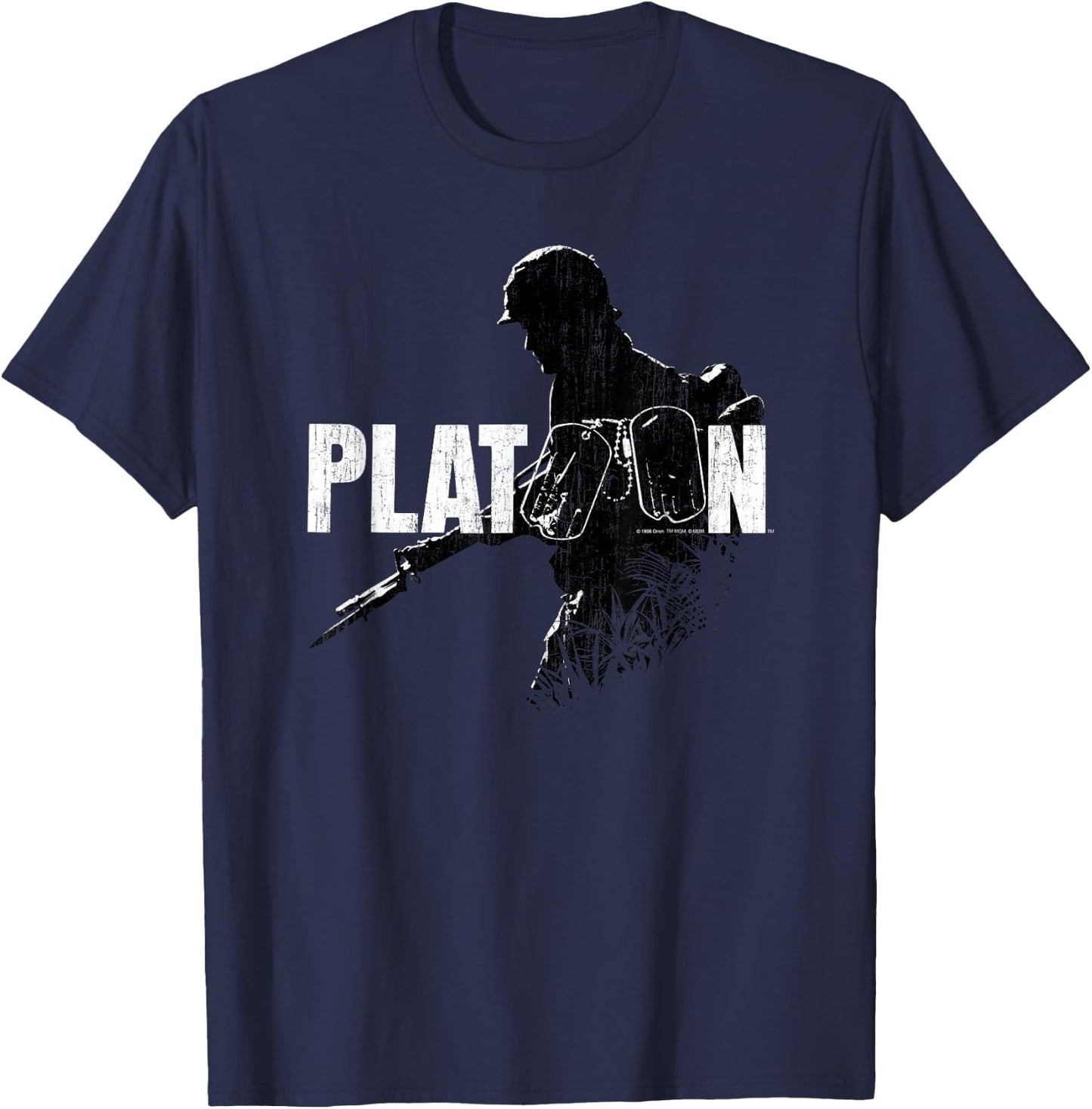 Platoon Shadow of War T-Shirt - T-Shirt | Navy
