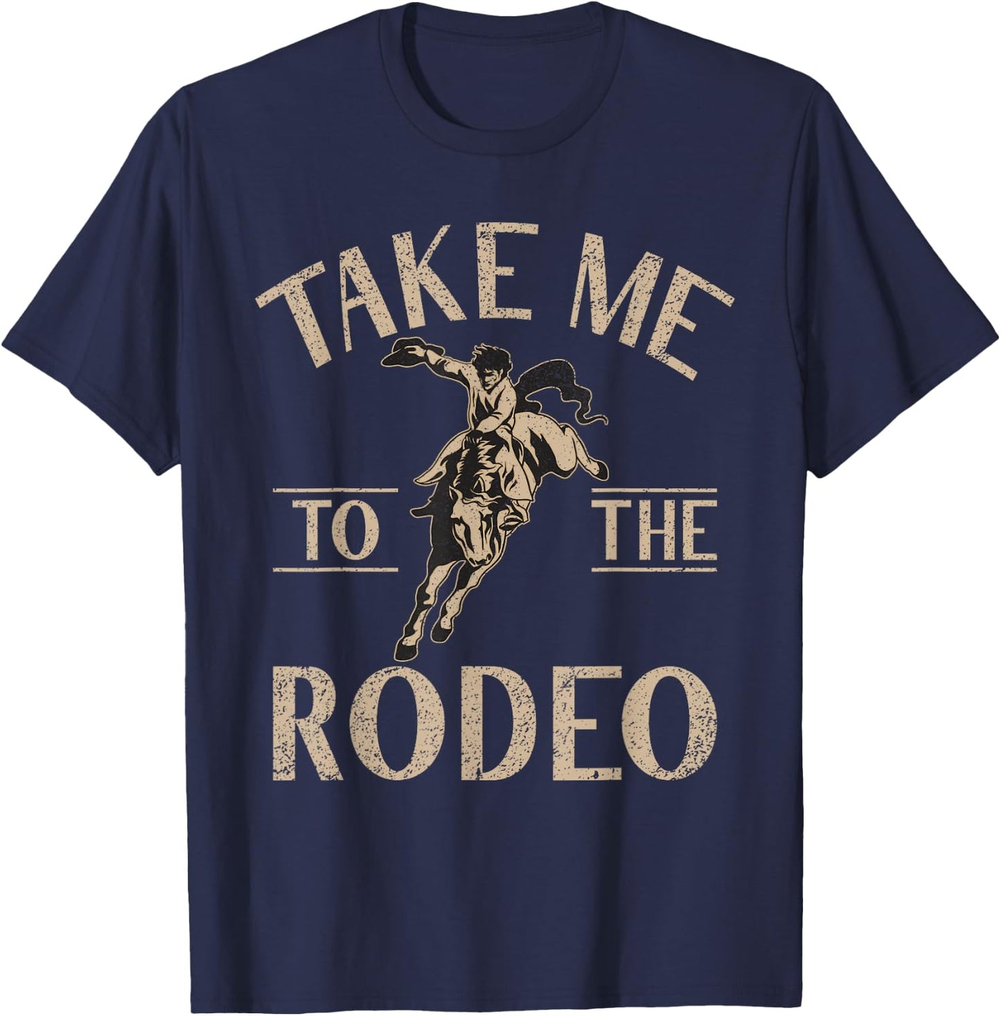 Take me to the Rodeo T-Shirt - T-Shirt | Navy