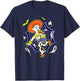 Toy Story - Jessie Halloween Spider Web with Bats and Ghosts T-Shirt - T-Shirt | Navy