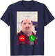 John Pork is Calling Shirt Funny John Pork Meme Men Women T-Shirt - T-Shirt | Navy