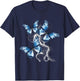 Cute blue Butterflies design butterflies and butterfly T-Shirt - T-Shirt | Navy