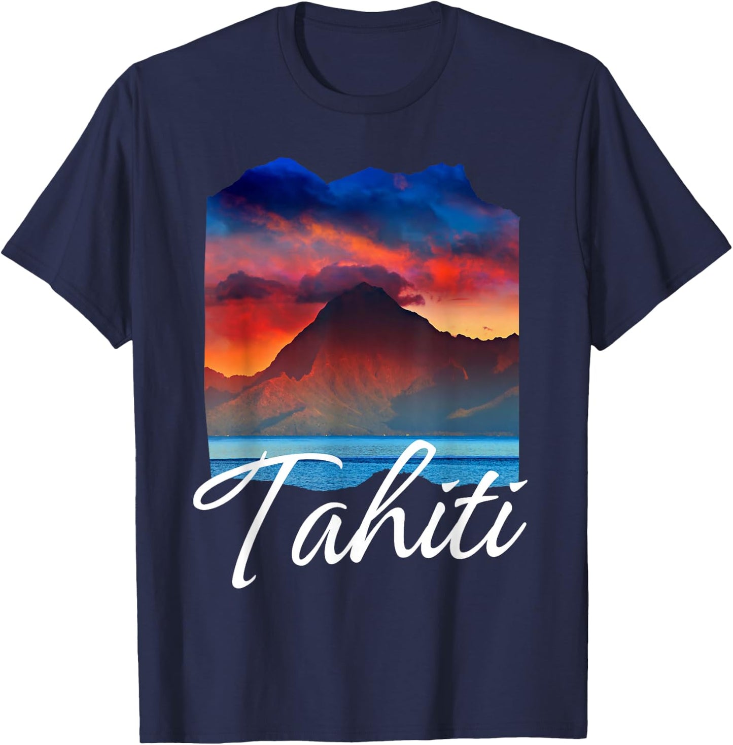 Tahiti French Polynesia - Tahiti T-Shirt - T-Shirt | Navy