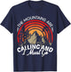 Funny Hiking Gifts & Camping Outdoor Hiker Apparel -Adults Black Classic Fit Short Sleeve The Mountains Are Calling And I Must Go T-Shirt - T-Shirt | Navy